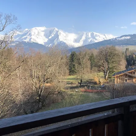 Rare Pearl With View Of Mont-blanc Apartment Combloux